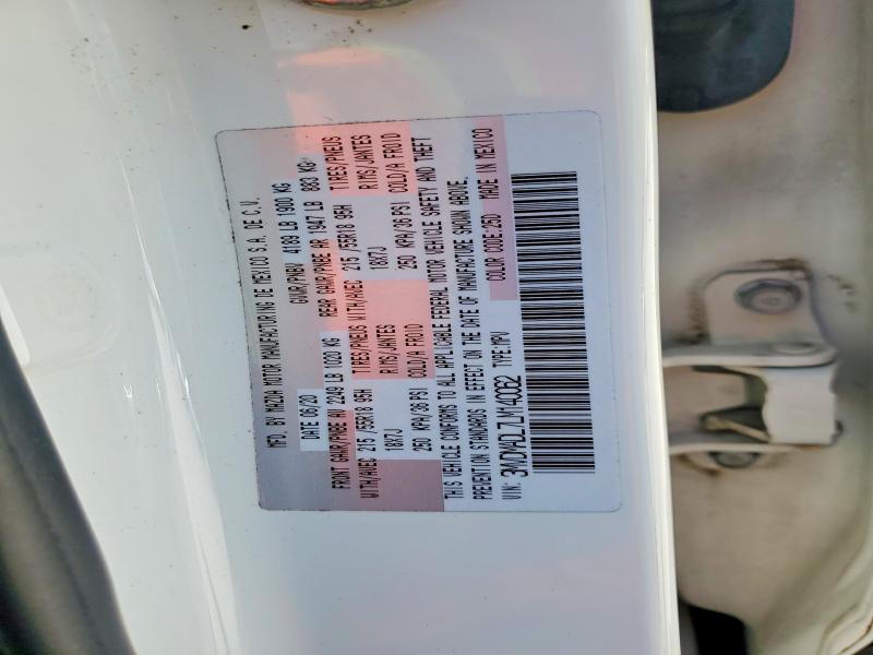 65082176 :رقم المزاد ، 3MVDMADL7LM140062 vin ، 2020 Mazda Cx-30 مزاد بيع