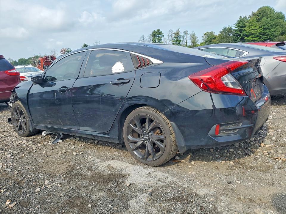 Продаж на аукціоні авто 2019 Honda Civic, vin: 2HGFC2F82KH504768, номер лоту: 66633256