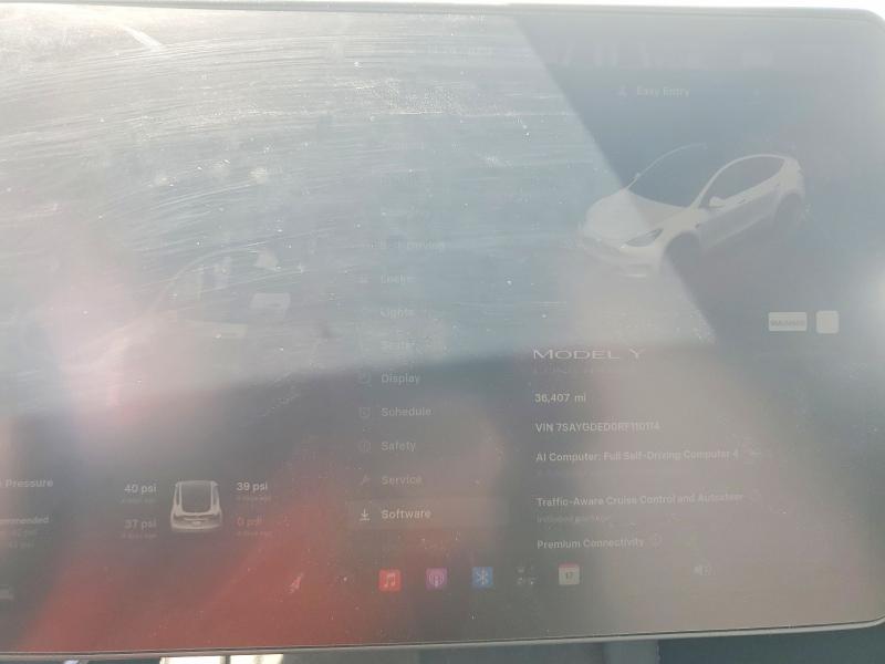 Aukcja sprzedaży 2024 Tesla Model Y, vin: 7SAYGDED0RF110114, numer aukcji: 65401026