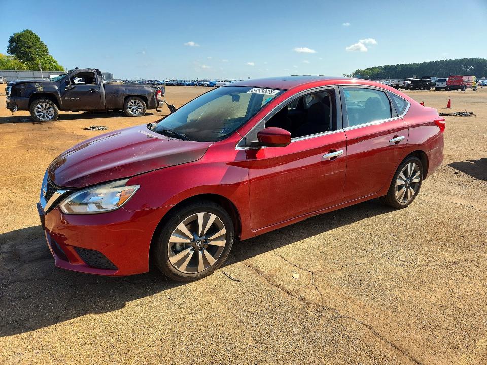 2019 Nissan Sentra მანქანა იყიდება აუქციონზე, vin: 3N1AB7AP4KY379678, აუქციონის ნომერი: 64224026