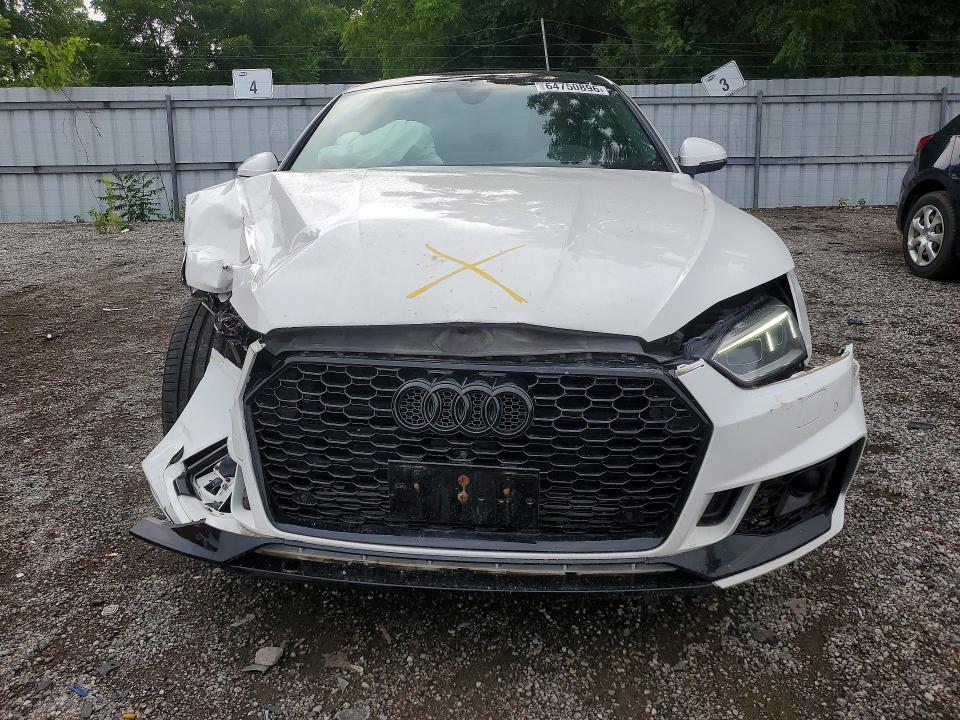 Продажа на аукционе авто 2018 Audi A5, vin: WAUFNCF56JA008936, номер лота: 64750896