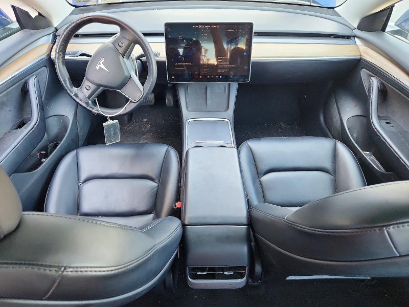 2022 Tesla Model 3 მანქანა იყიდება აუქციონზე, vin: 5YJ3E1EA3NF370793, აუქციონის ნომერი: 63899696
