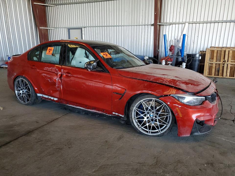 2017 Bmw M3 მანქანა იყიდება აუქციონზე, vin: WBS8M9C32H5G85212, აუქციონის ნომერი: 63934366