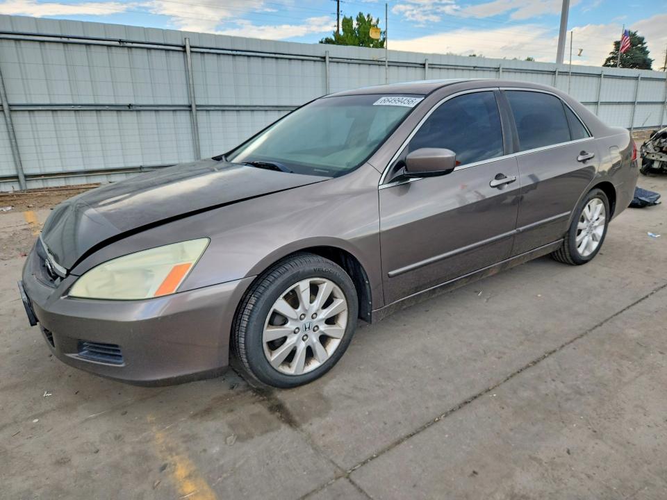 2007 Honda Accord მანქანა იყიდება აუქციონზე, vin: 1HGCM66567A041357, აუქციონის ნომერი: 66499456