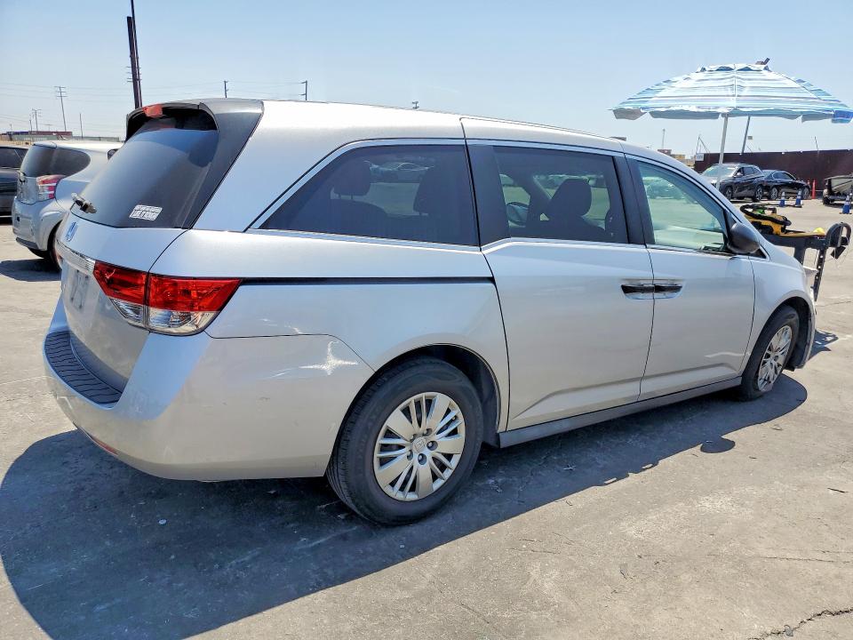 Продаж на аукціоні авто 2015 Honda Odyssey, vin: 5FNRL5H22FB023646, номер лоту: 64845766