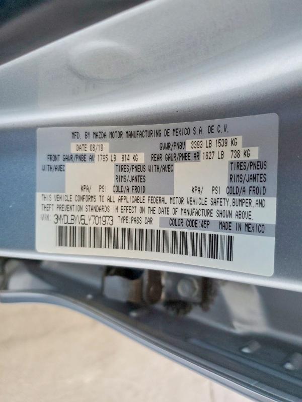 Продаж на аукціоні авто 2020 Toyota Yaris, vin: 3MYDLBYV5LY701973, номер лоту: 65185206