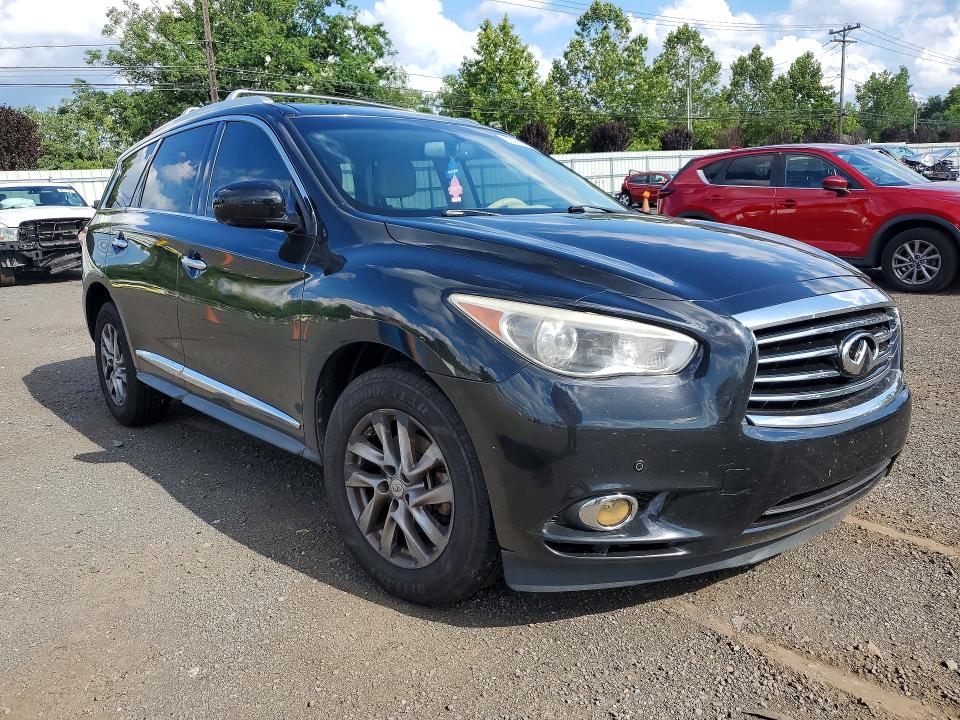 65449796 :رقم المزاد ، 5N1AL0MM3DC344513 vin ، 2013 Infiniti Jx35 مزاد بيع