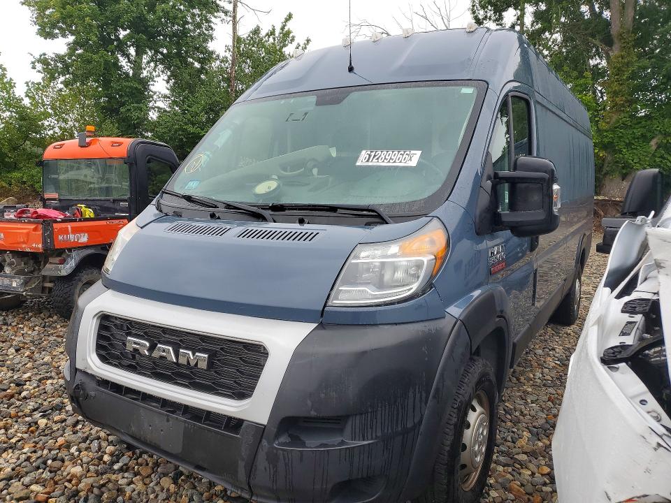 Продаж на аукціоні авто 2021 Ram Promaster 3500, vin: 3C6MRVJG9ME535512, номер лоту: 64186586