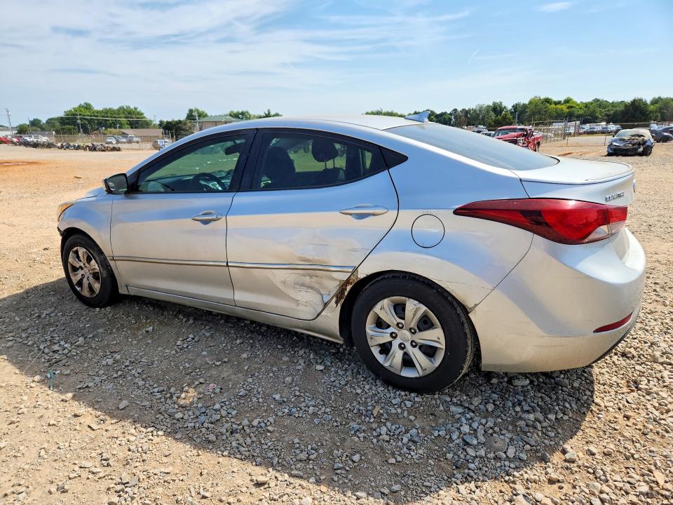 2016 Hyundai Elantra მანქანა იყიდება აუქციონზე, vin: 5NPDH4AE6GH689504, აუქციონის ნომერი: 66010446