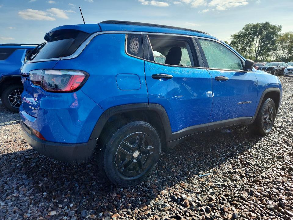 65734296 :رقم المزاد ، 3C4NJDAB6MT504068 vin ، 2021 Jeep Compass مزاد بيع