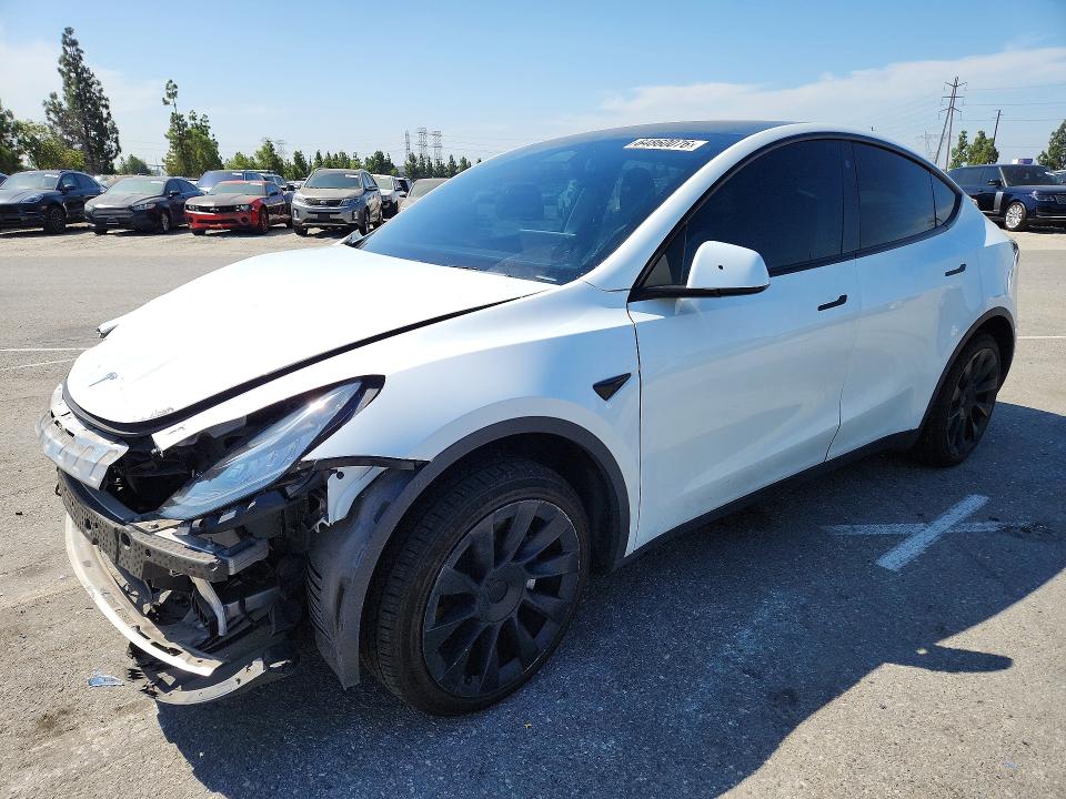 Auction sale of the 2021 Tesla Model Y, vin: 5YJYGDEE2MF072478, lot number: 64860076