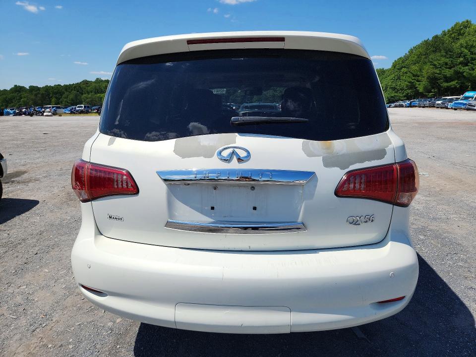 Aukcja sprzedaży 2012 Infiniti Qx56, vin: JN8AZ2NE6C9023183, numer aukcji: 62661786