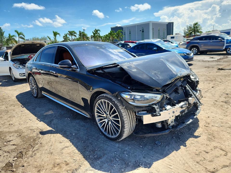2022 Mercedes-benz S მანქანა იყიდება აუქციონზე, vin: W1K6G6DB0NA100191, აუქციონის ნომერი: 63906216