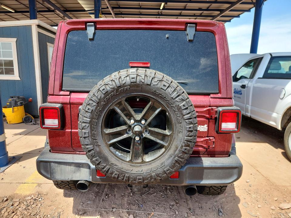 2022 Jeep Wrangler Unlimited მანქანა იყიდება აუქციონზე, vin: 1C4HJXEG3NW105943, აუქციონის ნომერი: 66821266