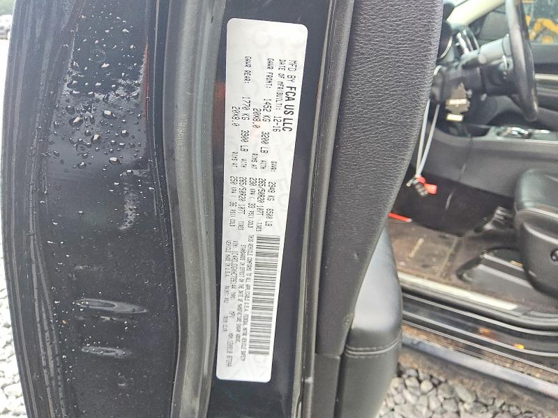 63586446 :رقم المزاد ، 1C4RDJDGXHC726144 vin ، 2017 Dodge Durango مزاد بيع