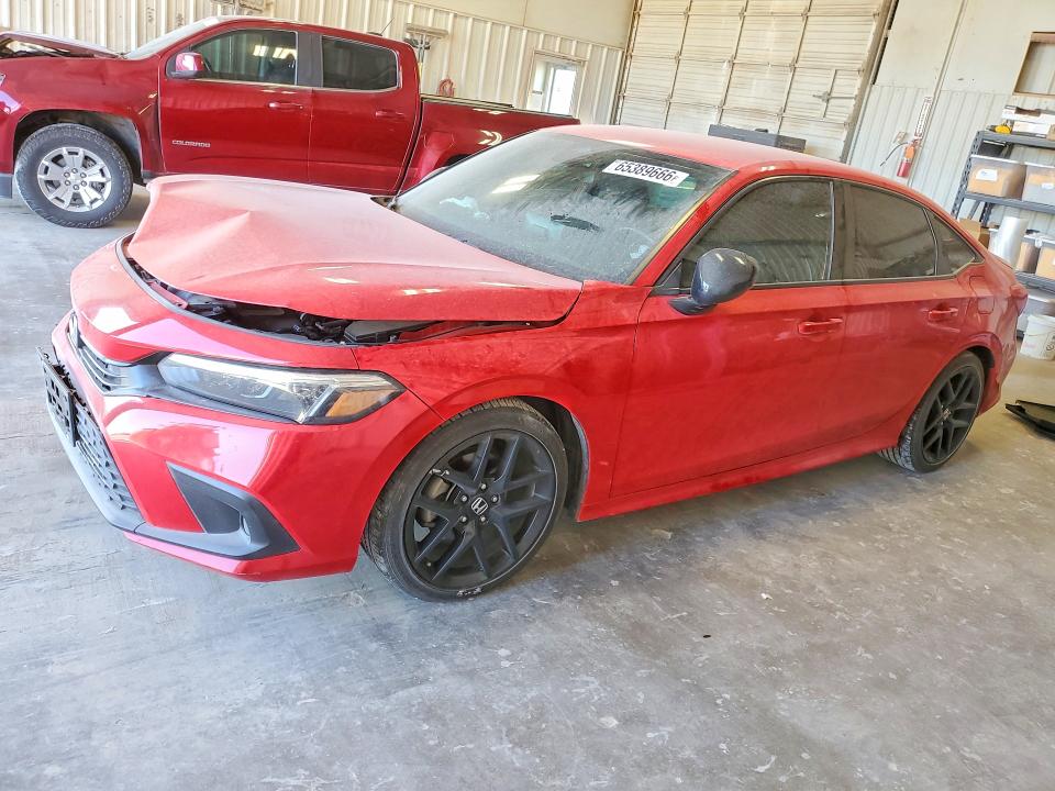 Продажа на аукционе авто 2022 Honda Civic, vin: 2HGFE2F55NH607879, номер лота: 65389666