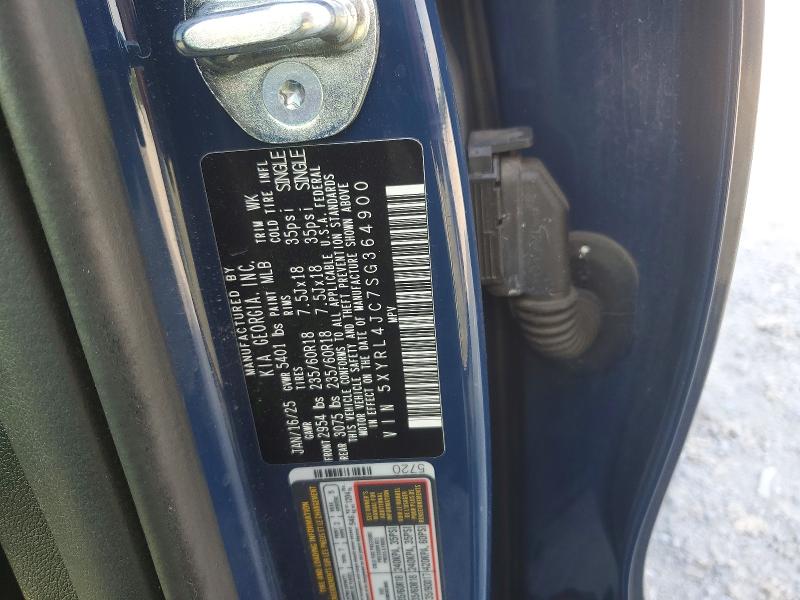 Aukcja sprzedaży 2025 Kia Sorento, vin: 5XYRL4JC7SG364900, numer aukcji: 66628636
