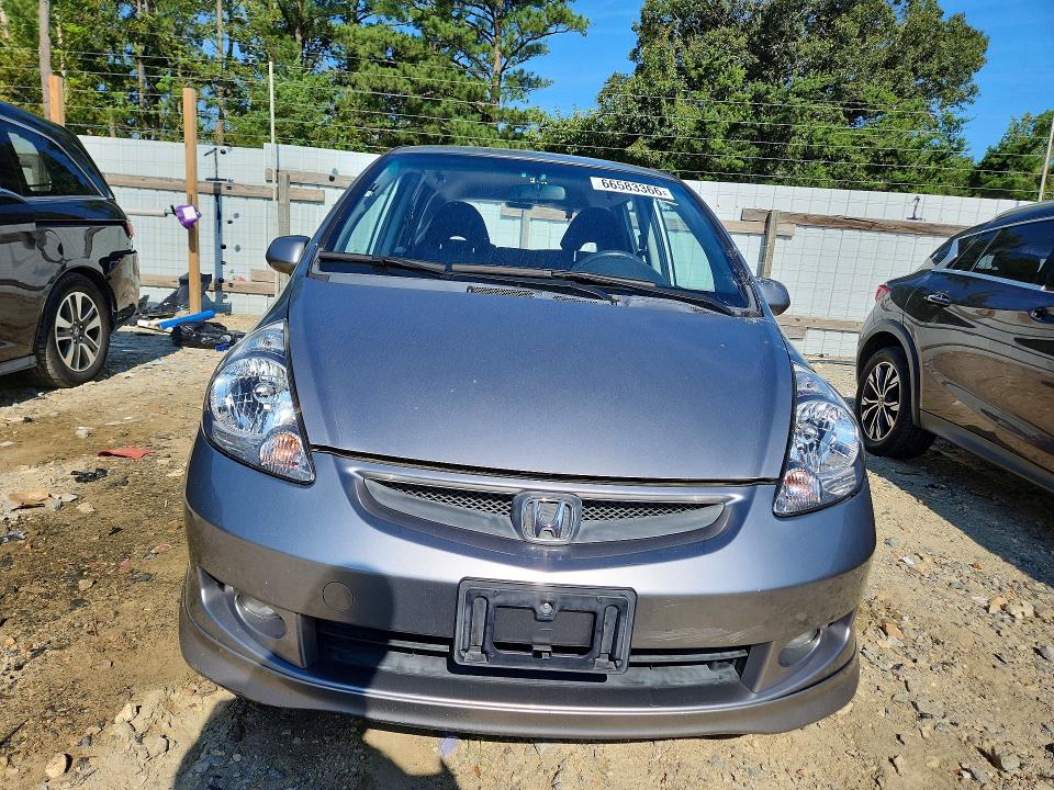66583366 :رقم المزاد ، JHMGD37687S041617 vin ، 2007 Honda Fit مزاد بيع