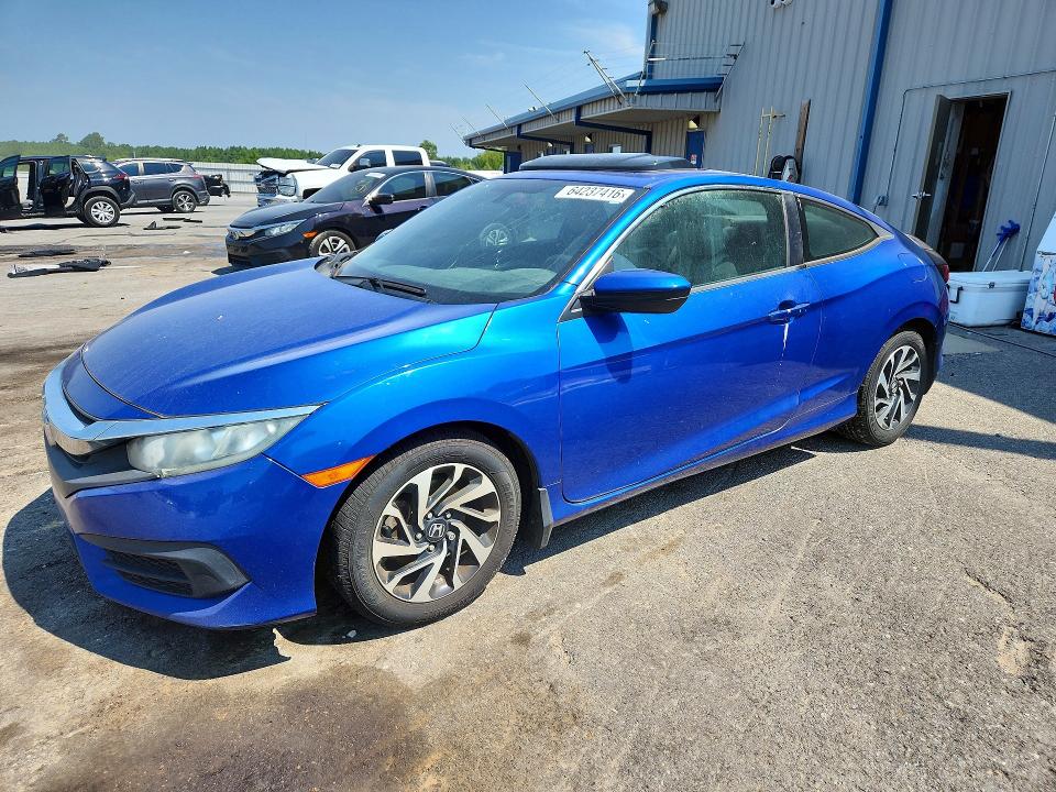 64237416 :رقم المزاد ، 2HGFC4B09GH300701 vin ، 2016 Honda Civic مزاد بيع