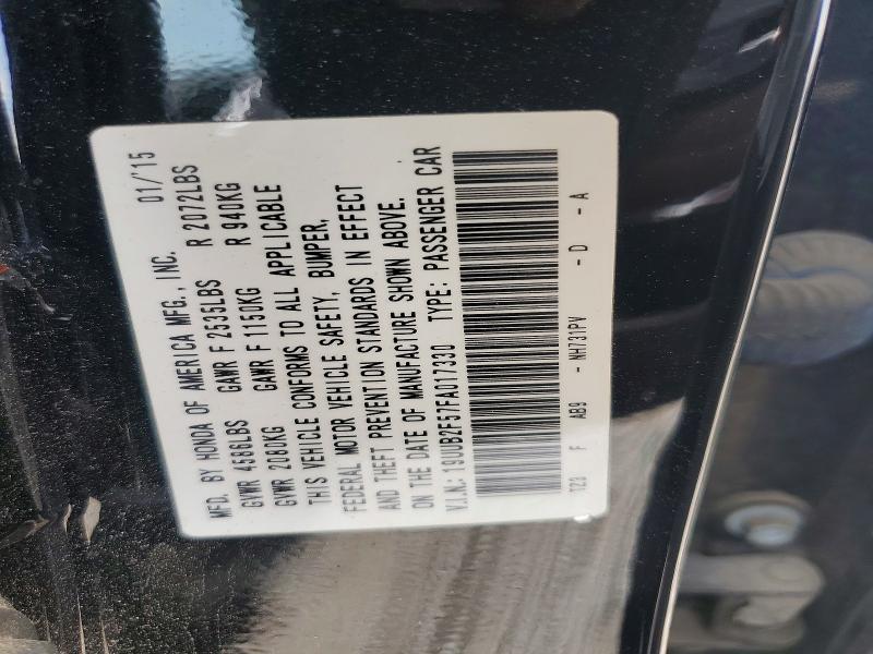 Продаж на аукціоні авто 2015 Acura Tlx, vin: 19UUB2F57FA017330, номер лоту: 64704786