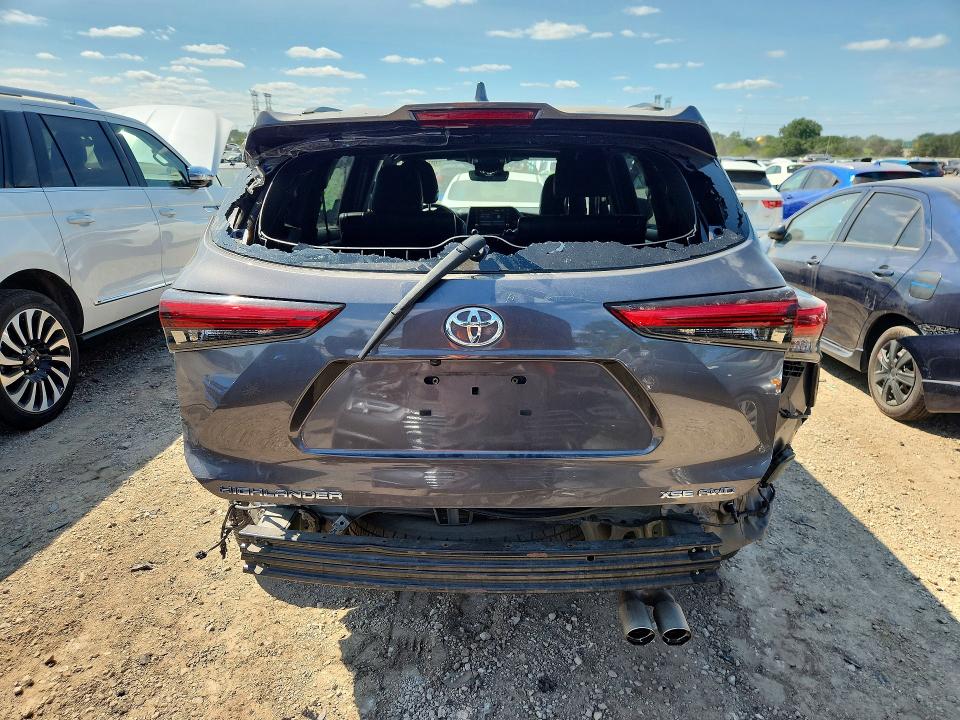 66125136 :رقم المزاد ، 5TDLZRBHXMS090237 vin ، 2021 Toyota Highlander مزاد بيع