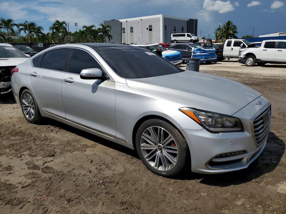 66573976 :رقم المزاد ، KMHGN4JE3JU225794 vin ، 2018 Genesis G80 مزاد بيع