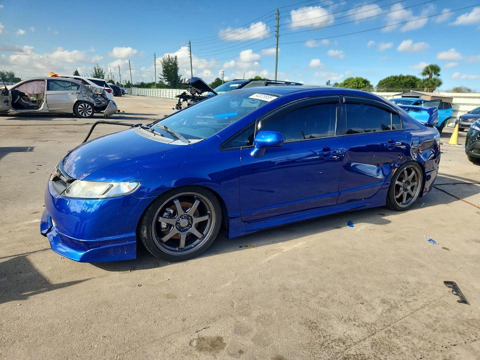 2008 Honda Civic მანქანა იყიდება აუქციონზე, vin: 2HGFA55518H701048, აუქციონის ნომერი: 64805666