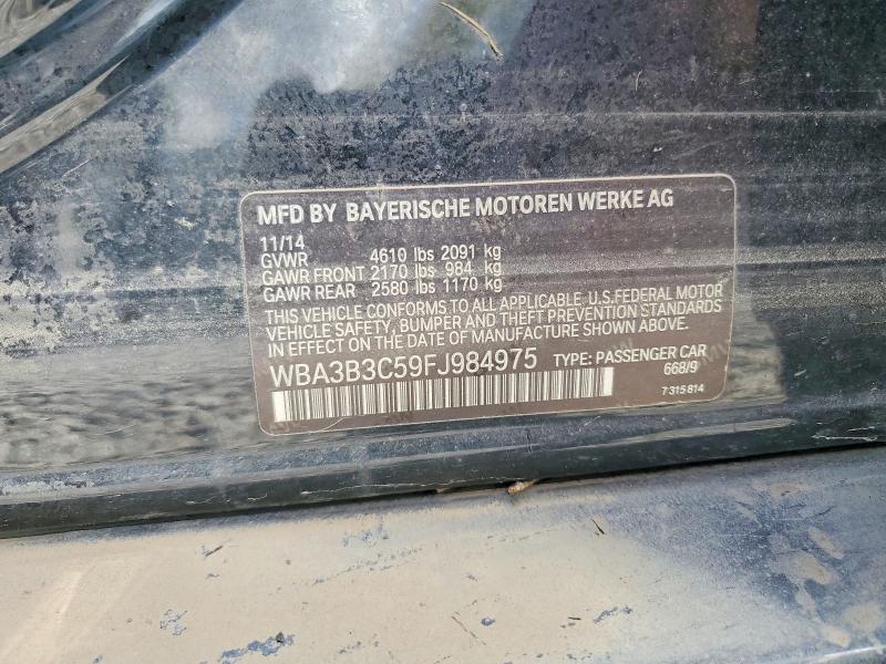 Aukcja sprzedaży 2015 Bmw 328, vin: WBA3B3C59FJ984975, numer aukcji: 66423866