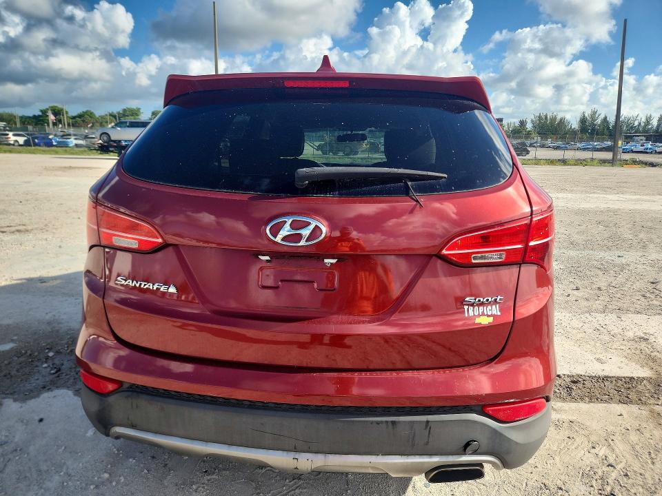 64587576 :رقم المزاد ، 5XYZT3LB2GG327131 vin ، 2016 Hyundai Santa Fe Sport مزاد بيع