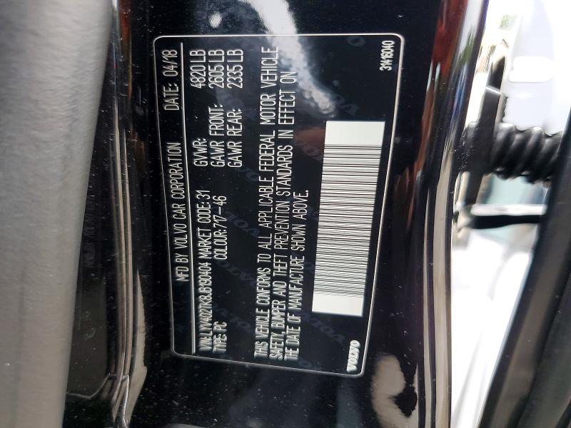 Продажа на аукционе авто 2018 Volvo S60, vin: LYV402TK8JB190404, номер лота: 64586486