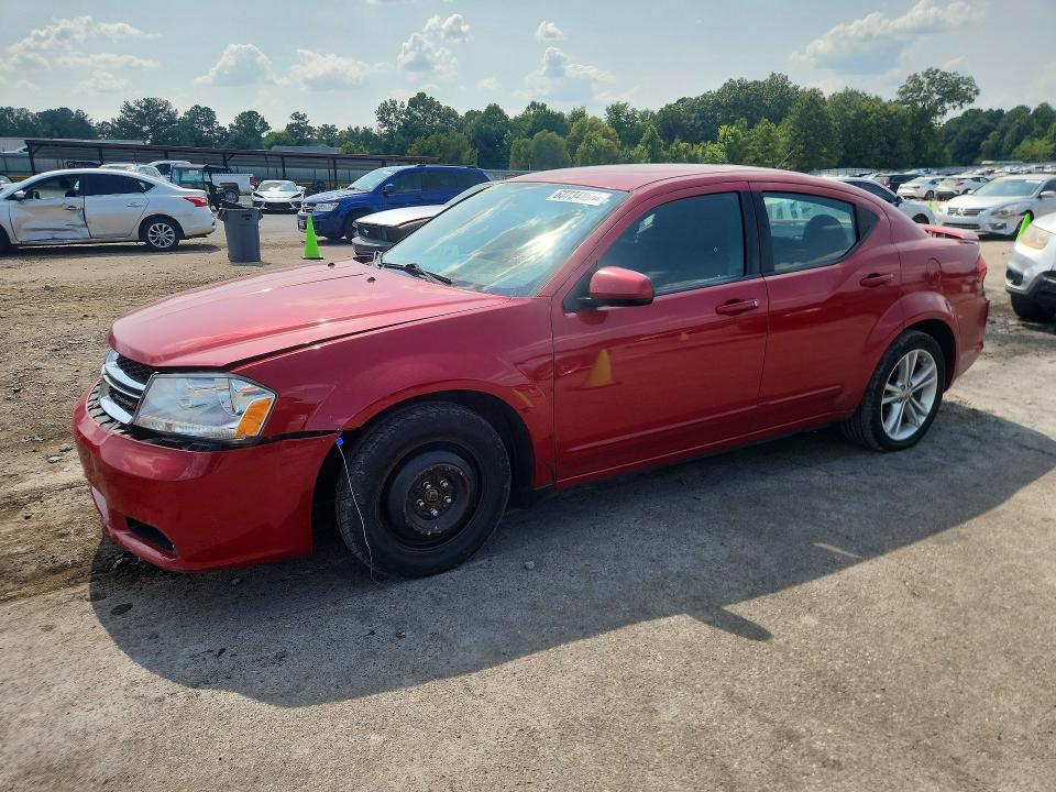 63734166 :رقم المزاد ، 1C3CDZEG6CN309494 vin ، 2012 Dodge Avenger مزاد بيع
