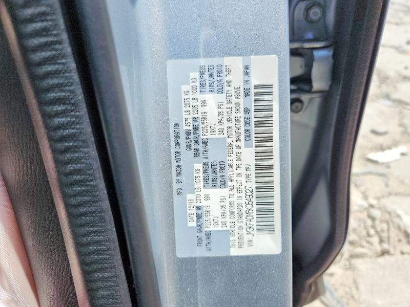 Продаж на аукціоні авто 2019 Mazda Cx-5, vin: JM3KFADM6K0549027, номер лоту: 63770596