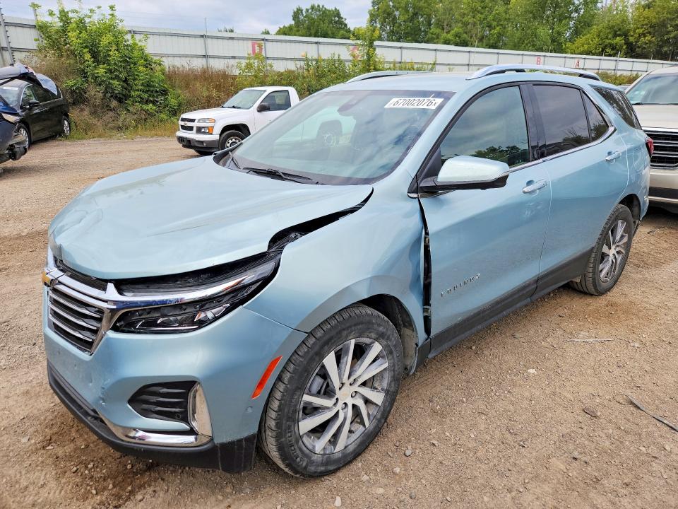 67002076 :رقم المزاد ، 2GNAXXEV4N6112870 vin ، 2022 Chevrolet Equinox مزاد بيع