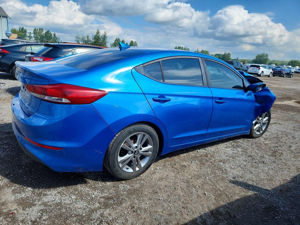 Продаж на аукціоні авто 2018 Hyundai Elantra, vin: KMHD84LF6JU553839, номер лоту: 66411006