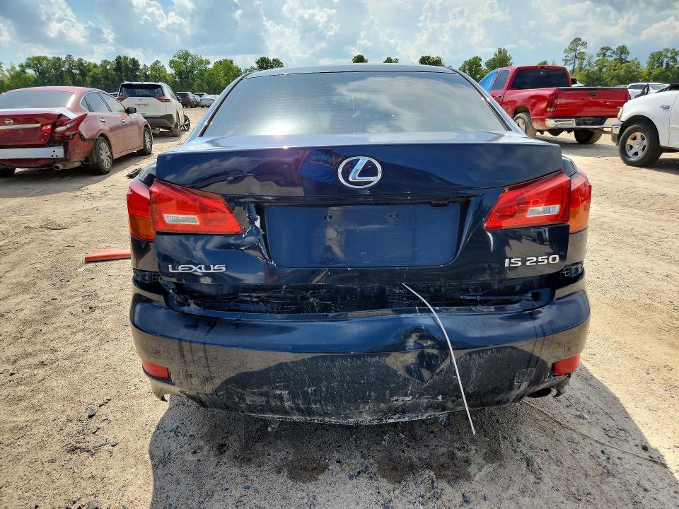 64500036 :رقم المزاد ، JTHBK262965003075 vin ، 2006 Lexus Is مزاد بيع