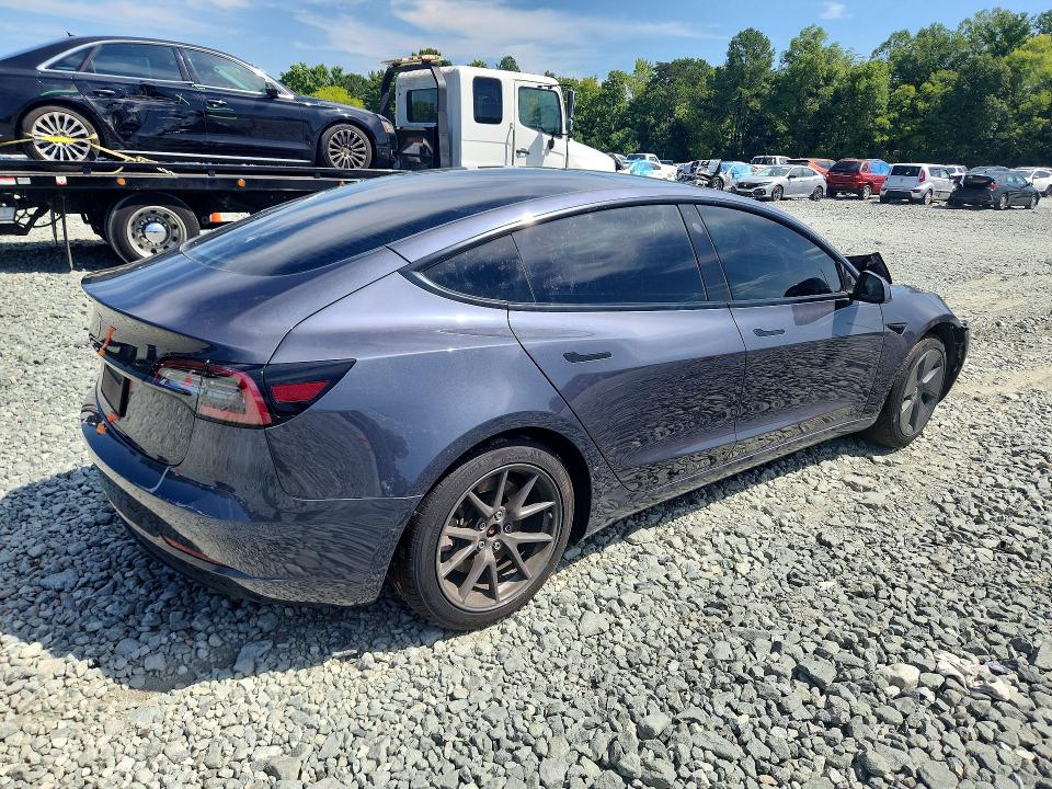 65513396 :رقم المزاد ، 5YJ3E1EA1MF099800 vin ، 2021 Tesla Model 3 مزاد بيع