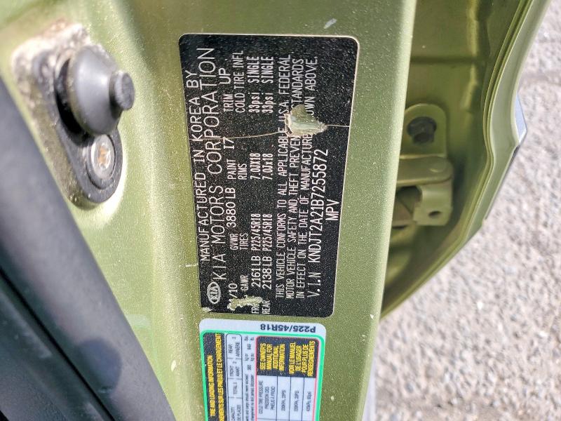 Aukcja sprzedaży 2011 Kia Soul, vin: KNDJT2A21B7255872, numer aukcji: 66582976