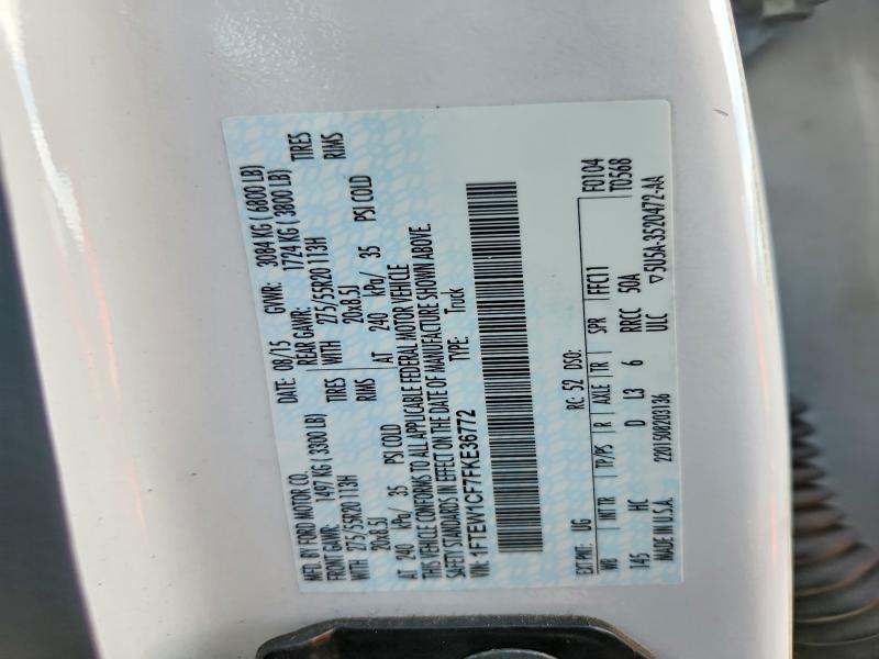 Aukcja sprzedaży 2015 Ford F150, vin: 1FTEW1CF7FKE36772, numer aukcji: 64462246