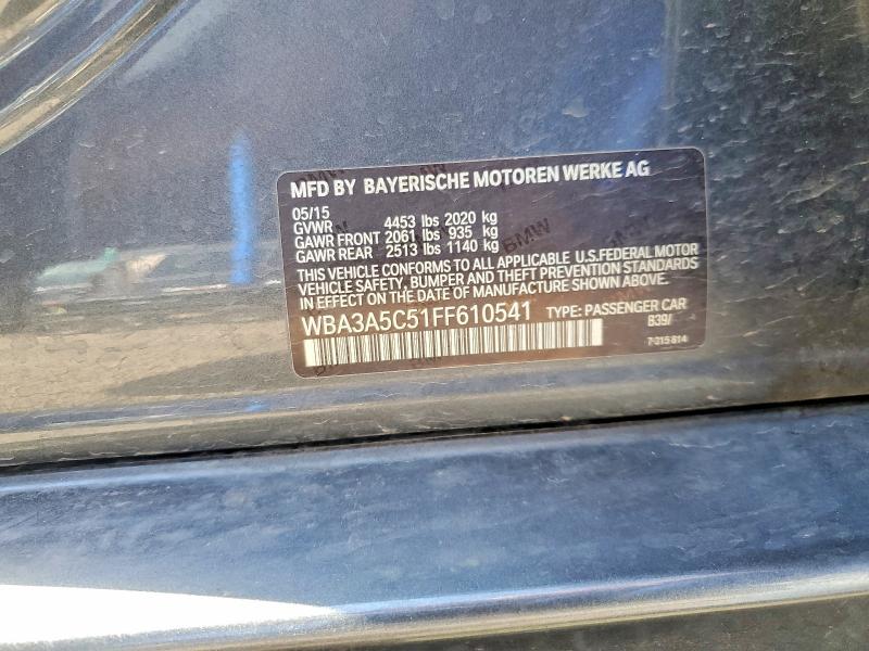 Aukcja sprzedaży 2015 Bmw 328, vin: WBA3A5C51FF610541, numer aukcji: 66611646