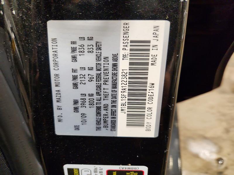 64565656 :رقم المزاد ، JM1BL1SF9A1223821 vin ، 2010 Mazda 3 مزاد بيع