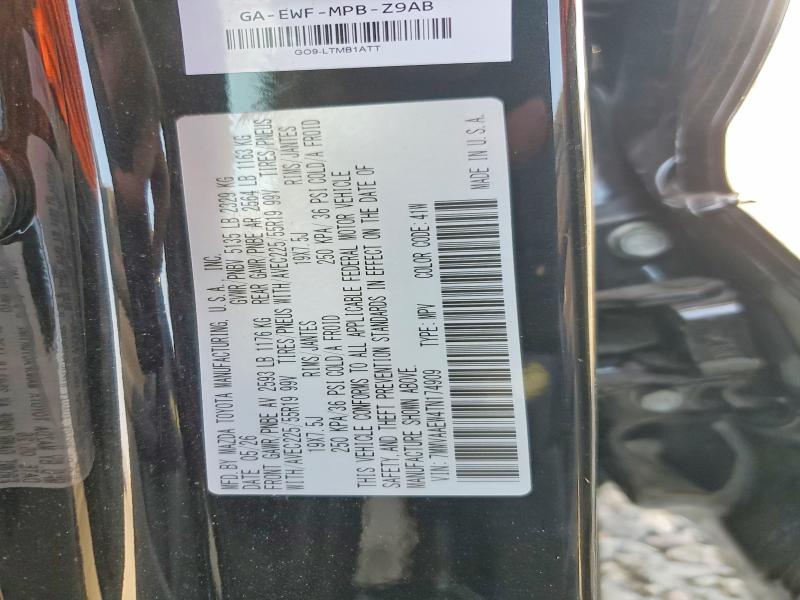 Aukcja sprzedaży 2026 Mazda Cx-50, vin: 7MMVAAEW4TN174909, numer aukcji: 65153066