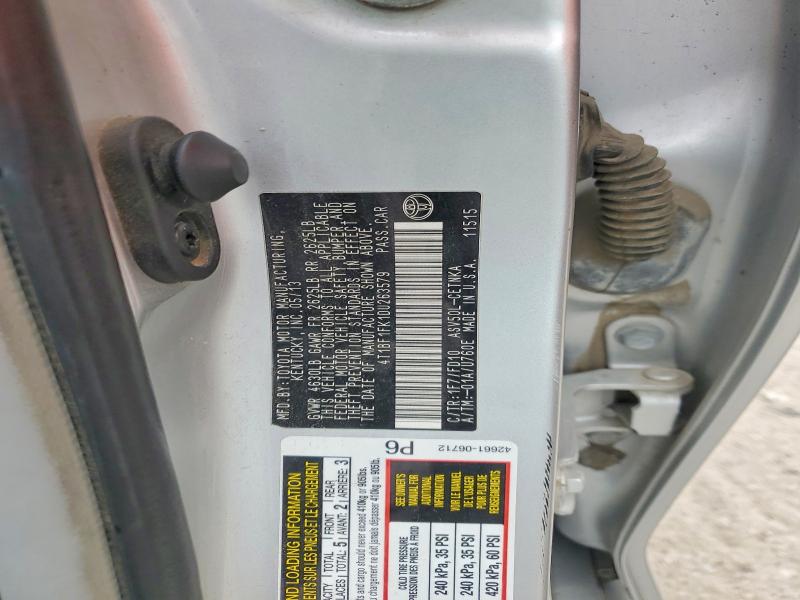 Продажа на аукционе авто 2013 Toyota Camry, vin: 4T1BF1FK1DU263579, номер лота: 66648286