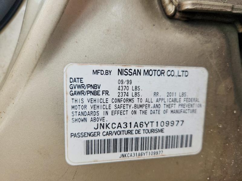 Продажа на аукционе авто 2000 Infiniti I30, vin: JNKCA31A6YT109977, номер лота: 65484516