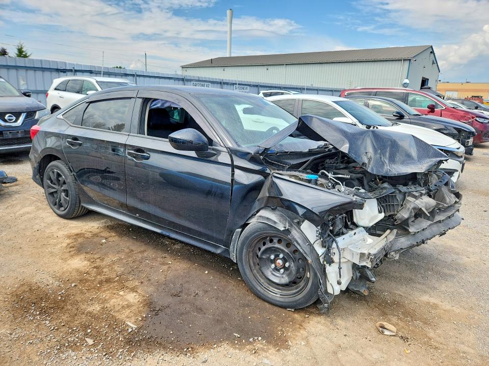 2022 Honda Civic მანქანა იყიდება აუქციონზე, vin: 2HGFE2F29NH131609, აუქციონის ნომერი: 61413256