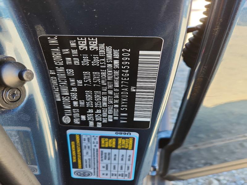 Aukcja sprzedaży 2014 Kia Sorento, vin: 5XYKUDA77EG459902, numer aukcji: 64147186