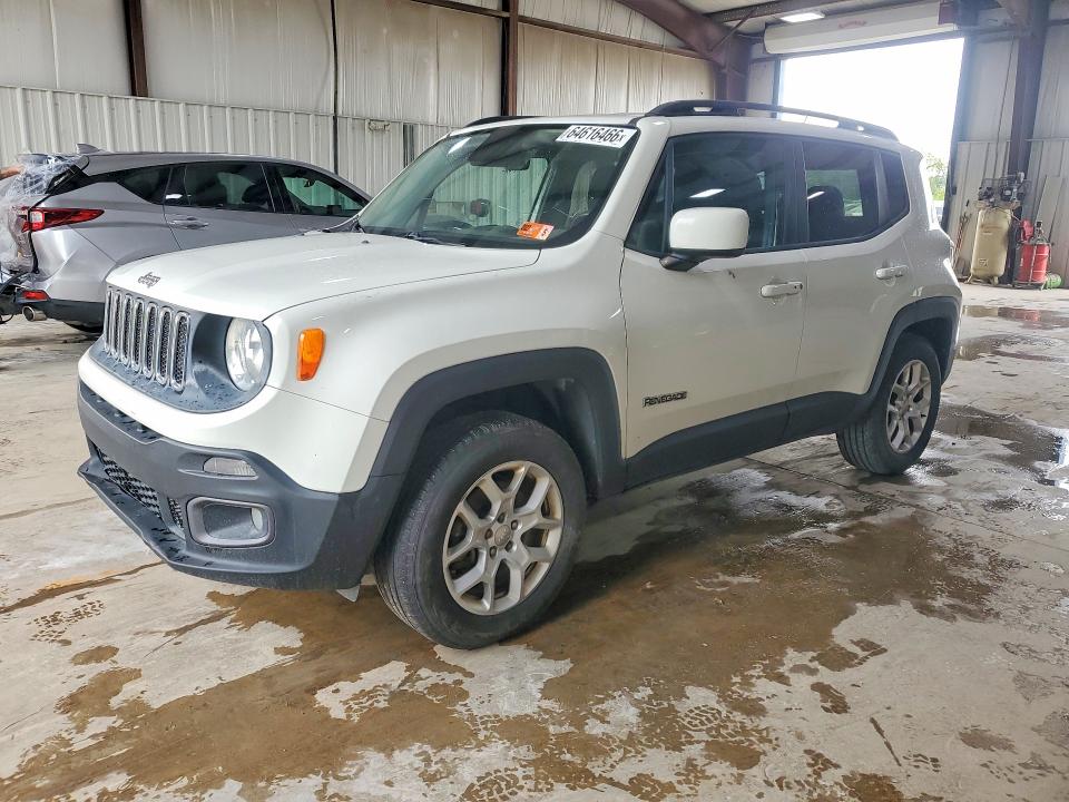 2016 Jeep Renegade მანქანა იყიდება აუქციონზე, vin: ZACCJBBT4GPE39252, აუქციონის ნომერი: 64616466