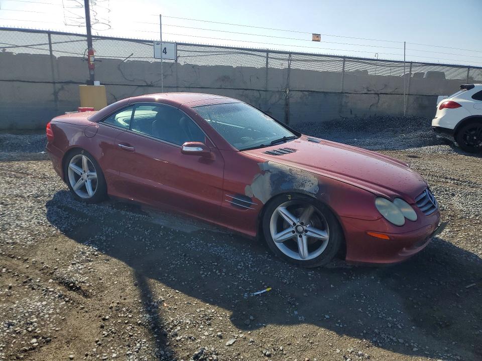 2004 Mercedes-benz Sl მანქანა იყიდება აუქციონზე, vin: WDBSK75F64F085078, აუქციონის ნომერი: 64306456