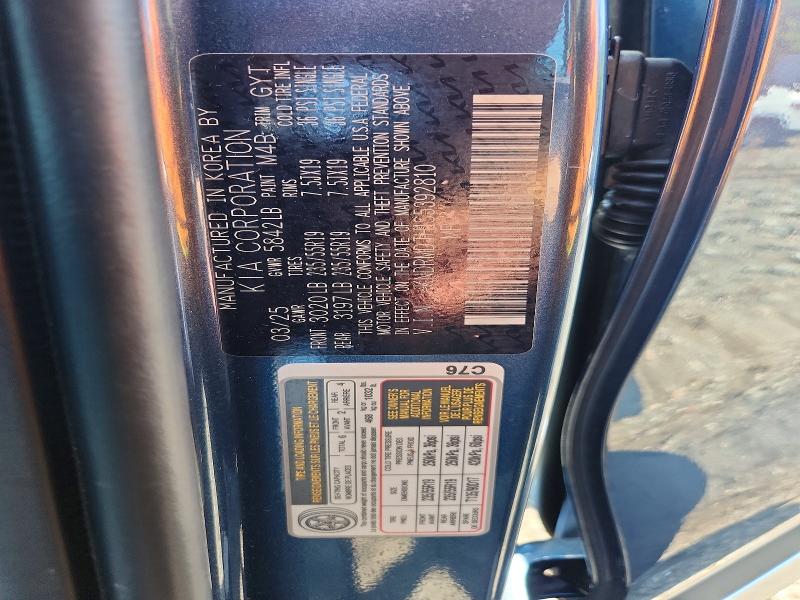 Aukcja sprzedaży 2025 Kia Sorento, vin: KNDRMDJH1S5392810, numer aukcji: 63712236