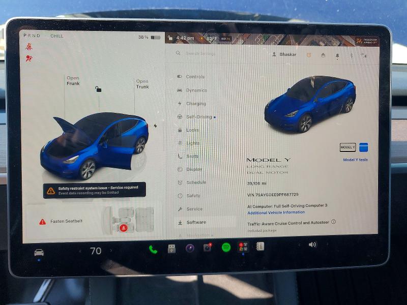 Продажа на аукционе авто 2023 Tesla Model Y, vin: 7SAYGDEE9PF687729, номер лота: 66418676