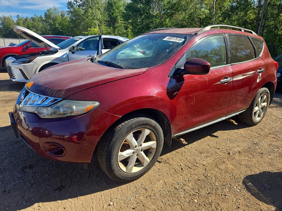 Продажа на аукционе авто 2009 Nissan Murano, vin: JN8AZ18W59W154436, номер лота: 65517416